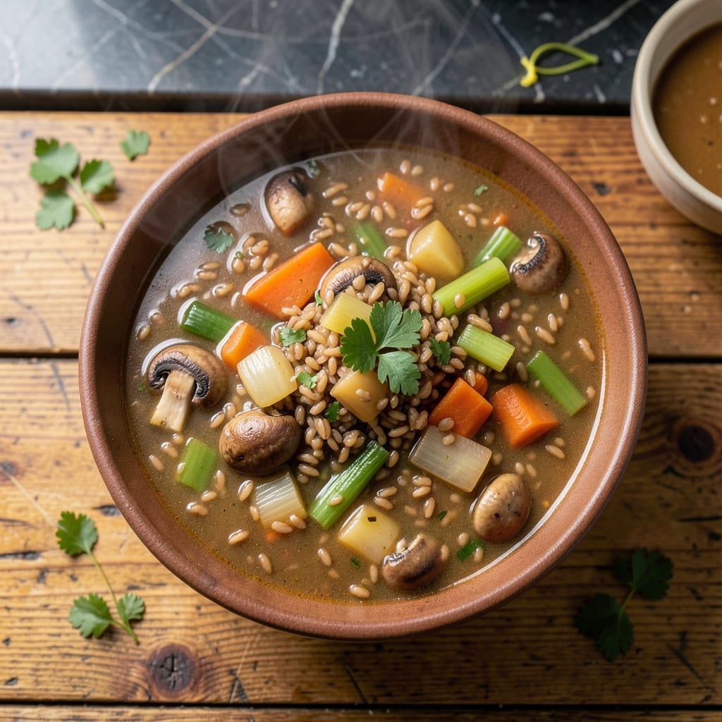 Lunds Wild Rice Soup Recipe: Creamy Broth With Wild Mushrooms