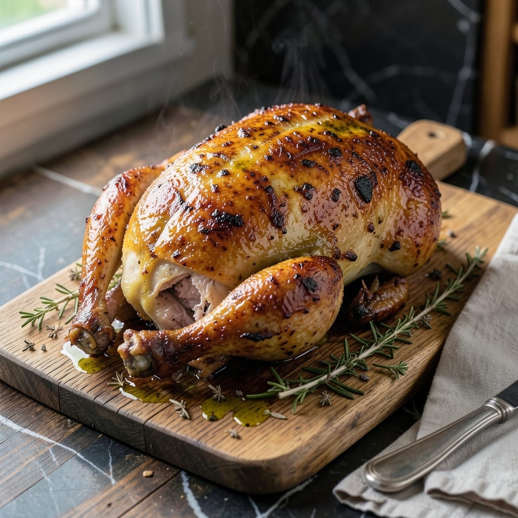 Rotisserie Chicken Recipe: Herb-Roasted With Golden Crisp Skin Rotisserie Chicken Recipe: Herb-Roasted With Golden Crisp Skin