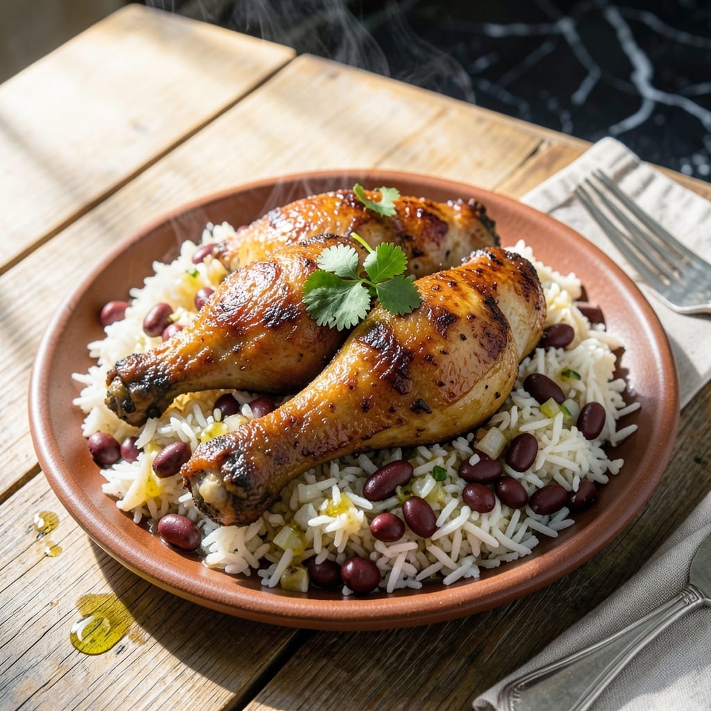Belize Chicken Rice and Beans Recipe: Caribbean Soul in One Pot Belize Chicken Rice and Beans Recipe: Caribbean Soul in One Pot