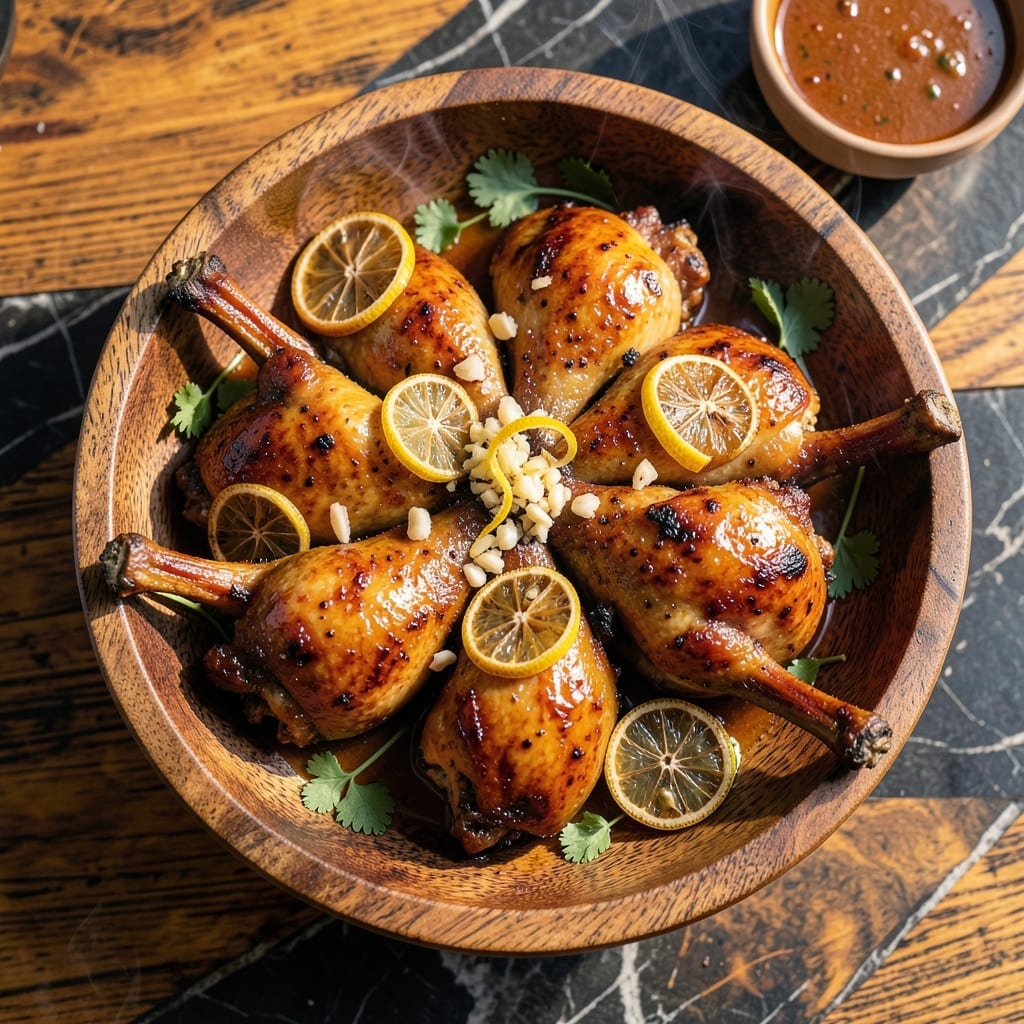 Chicken Inasal Recipe: Filipino Grilled Citrus and Annatto Marinated Chicken Chicken Inasal Recipe: Filipino Grilled Citrus and Annatto Marinated Chicken