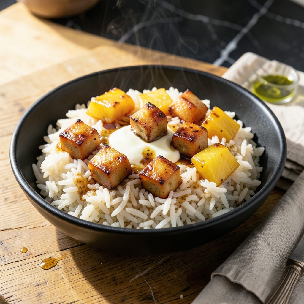 Hawaiian-Style Rice Recipe: Sweet Pineapple and Savory Spam Harmony Hawaiian-Style Rice Recipe: Sweet Pineapple and Savory Spam Harmony