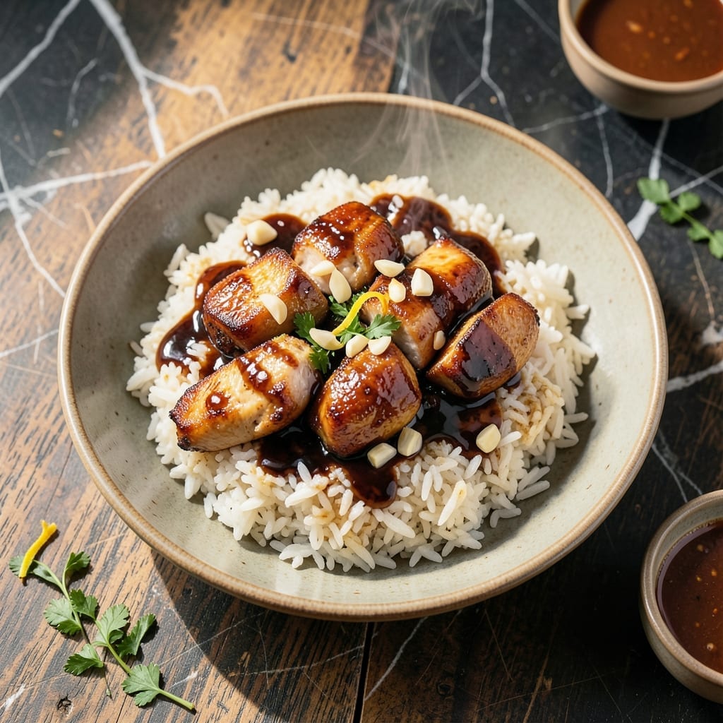 Chicken Chop Rice Recipe: Wok-Fried Savory One-Plate Meal Chicken Chop Rice Recipe: Wok-Fried Savory One-Plate Meal