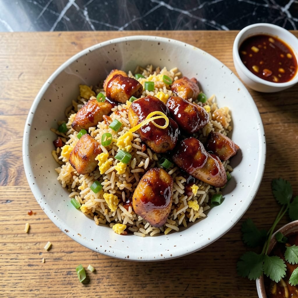 Egg Fried Rice and Chicken Manchurian Recipe: Indo-Chinese Takeout at Home