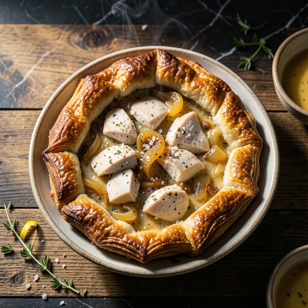 Chicken Pot Pie Recipe: Flaky Crust With Savory Filling