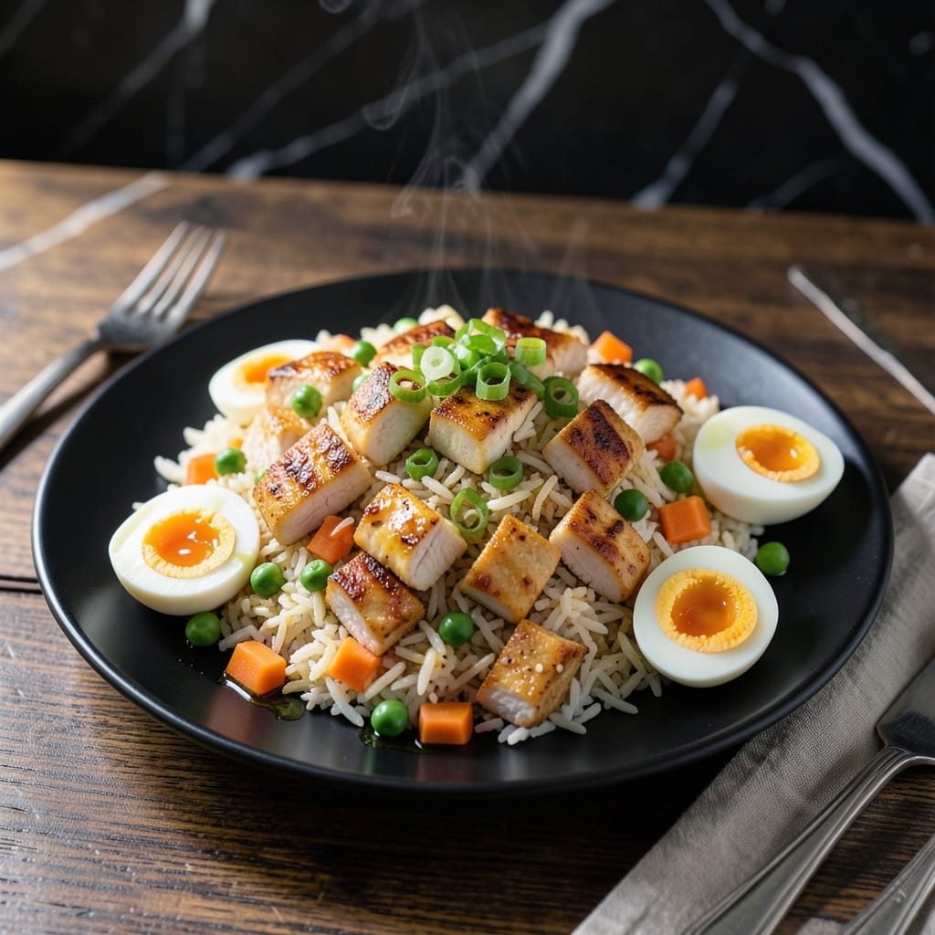 Chicken Fried Rice Ingredients Recipe: Wok-Tossed Savory Feast