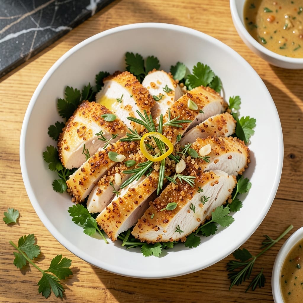 Healthy Baked Chicken Recipe: Herb-Crusted and Lightning-Fast