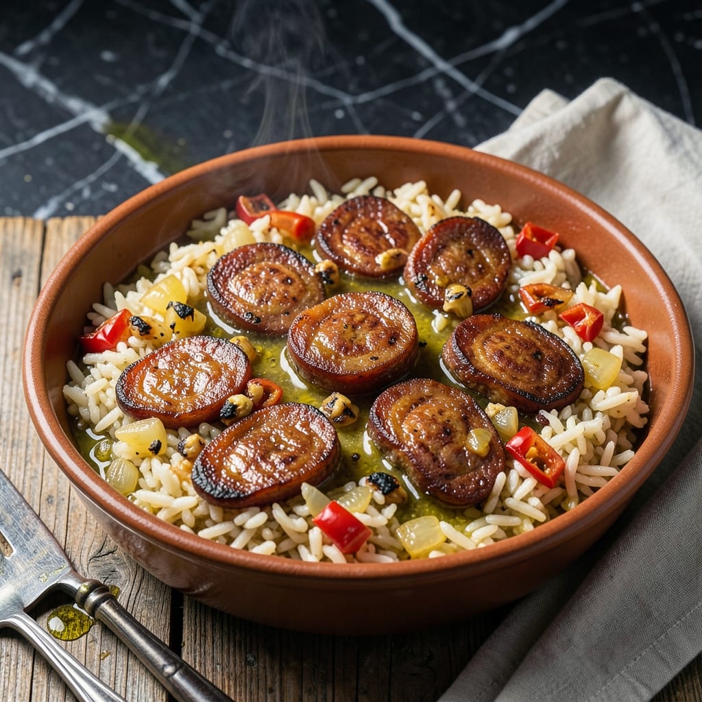 Chorizo and Rice Recipe: Smoky One-Pot Spanish Feast Chorizo and Rice Recipe: Smoky One-Pot Spanish Feast