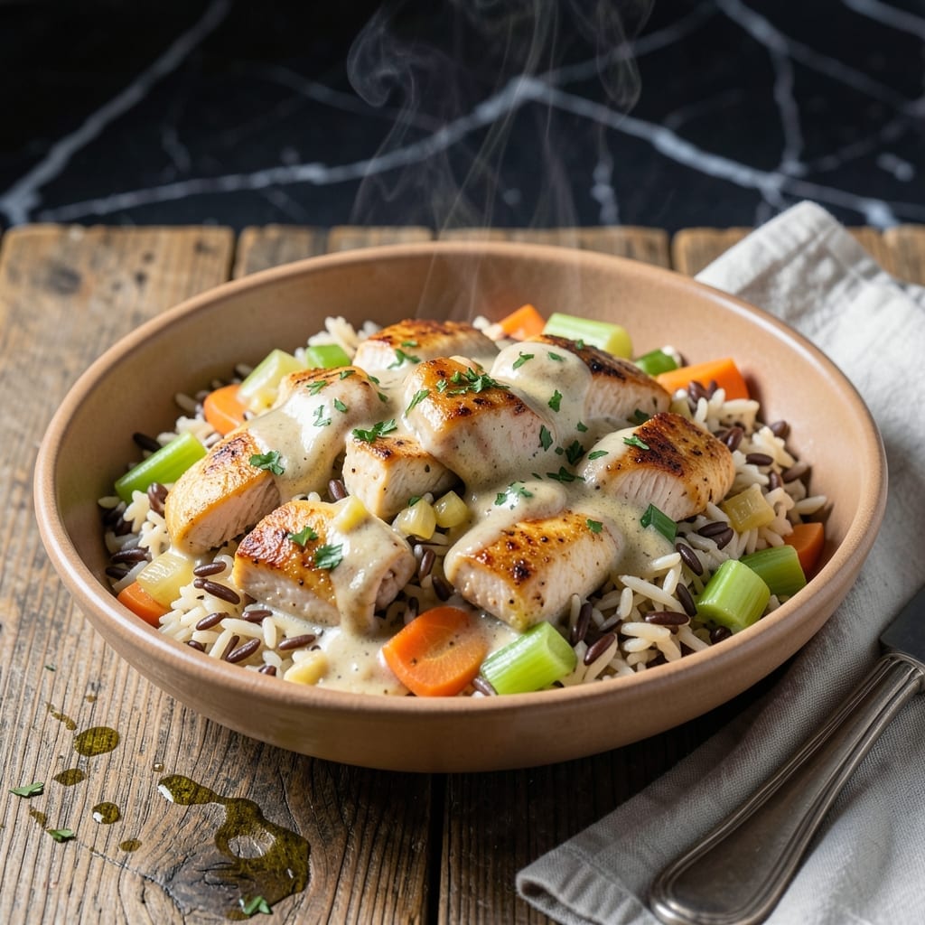 Panera Creamy Chicken and Wild Rice Recipe: Copycat Café Indulgence at Home