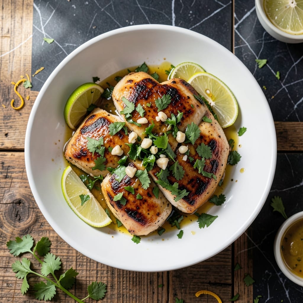 Cilantro Chicken Recipe: Zesty Herb-Marinated Tender Bites