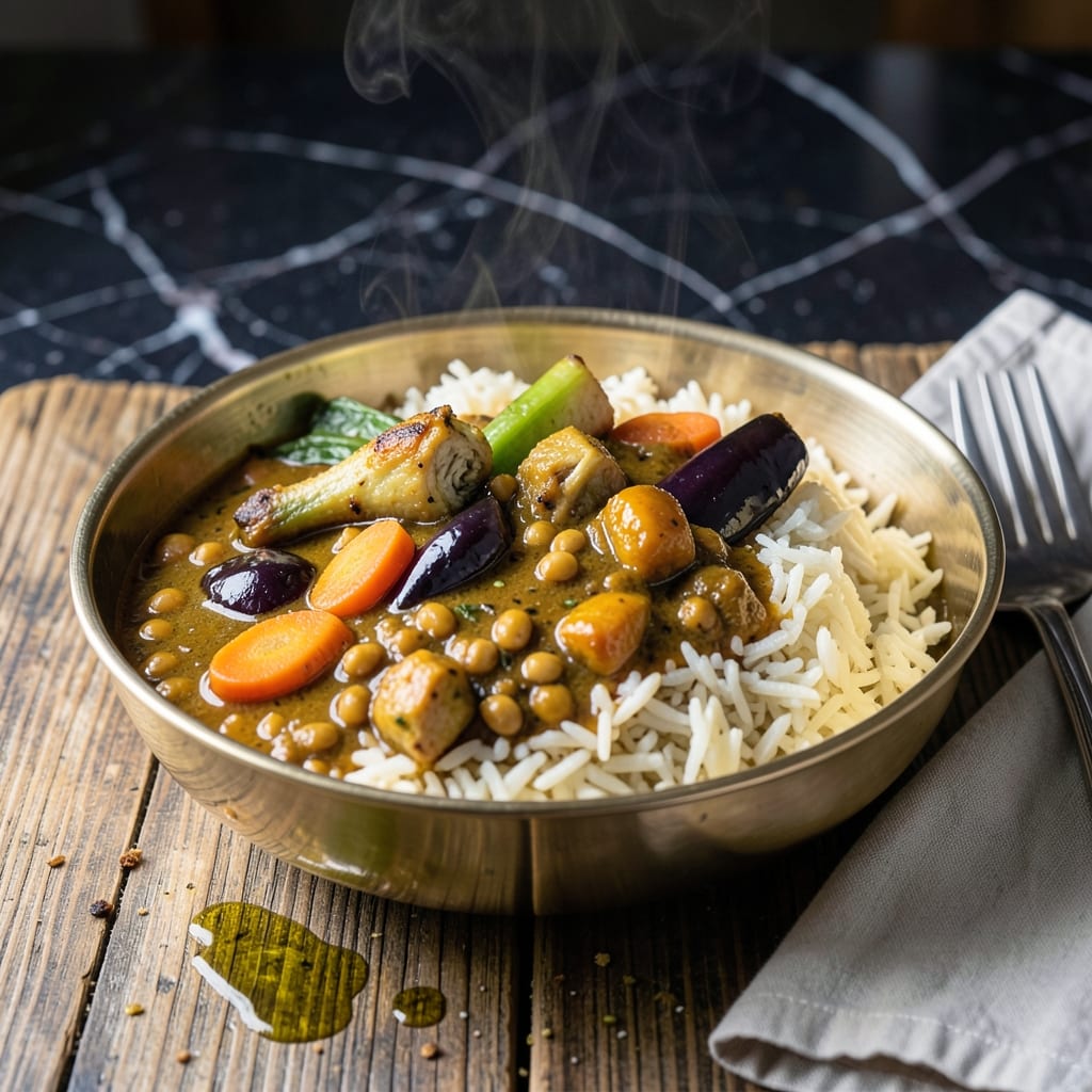 Sambar Rice Recipe: South Indian Lentil and Vegetable Delight Sambar Rice Recipe: South Indian Lentil and Vegetable Delight