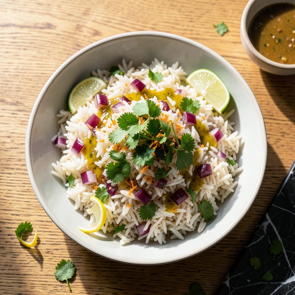 Basmati Rice Salad Recipe: Bright Citrus and Fresh Herb Medley Basmati Rice Salad Recipe: Bright Citrus and Fresh Herb Medley