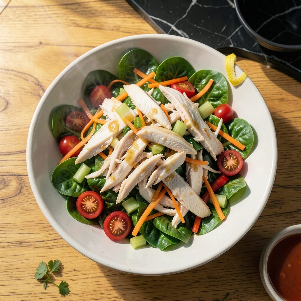 Chicken Soup Salad Recipe: Refreshing Crunch in Every Bite