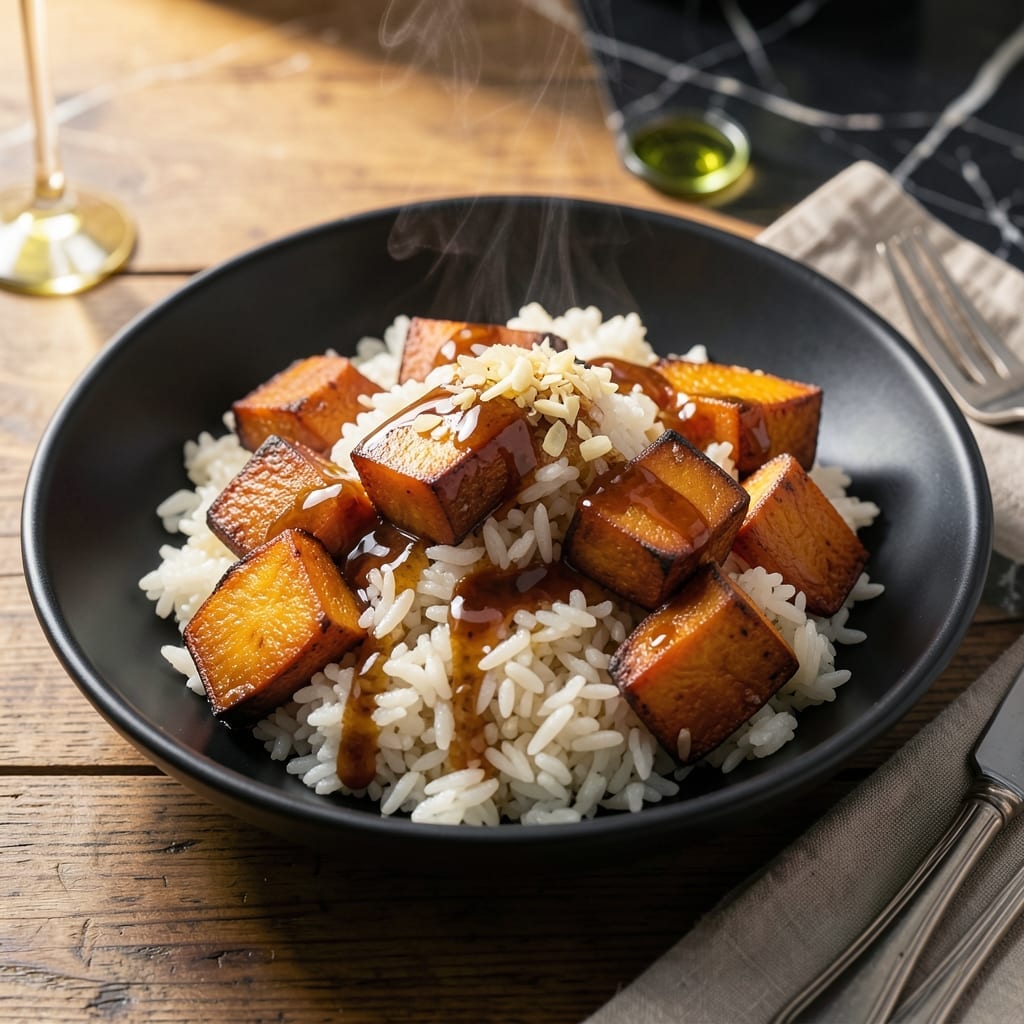 Japanese Sweet Potato Rice Recipe: Naturally Sweet and Nutty Comfort Bowl