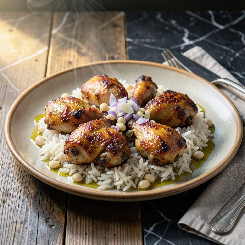 Jacques Pepin's Chicken Wings With Rice And Beans Recipe: French-Inspired One-Pan Feast