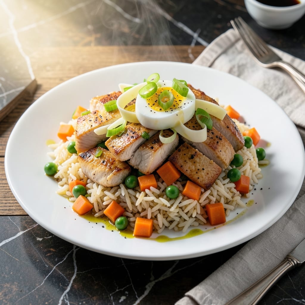 Classic Chicken Fried Rice Recipe: Weeknight Wok Magic with Savory Bites