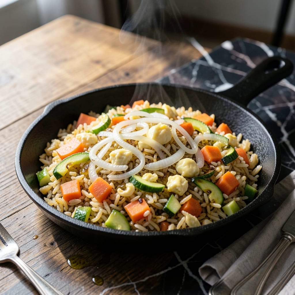 Hibachi Grill Fried Rice Recipe: Teppanyaki-Style With Benihana Flavor