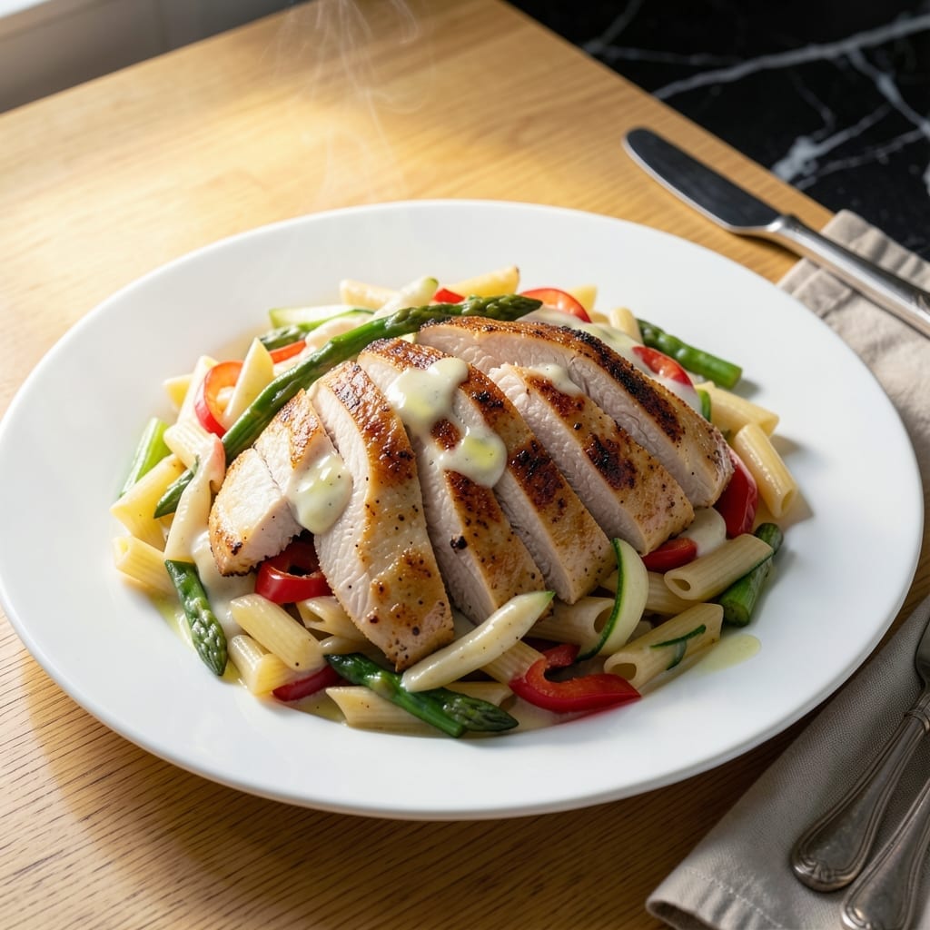 Chicken Primavera Recipe: Spring Vegetable Medley in a Creamy Sauce