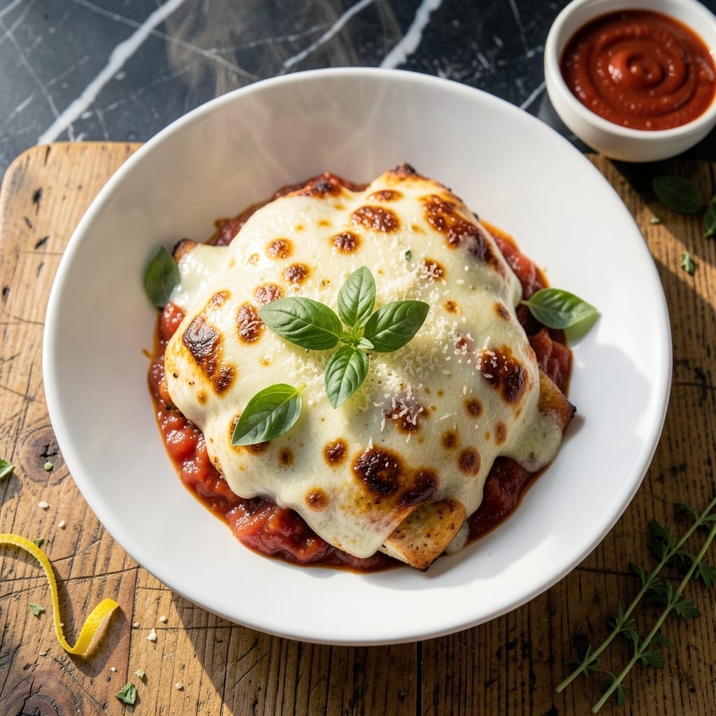 Chicken Parm Recipe No Breadcrumbs: Baked Cheesy Elegance Without the Crunch