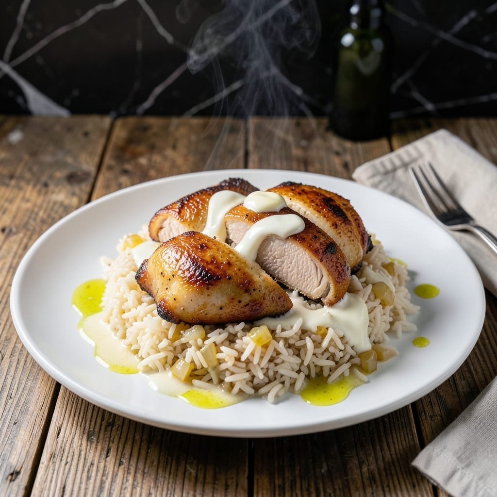 Creamy Baked Chicken and Rice Recipe: One-Dish Family Comfort