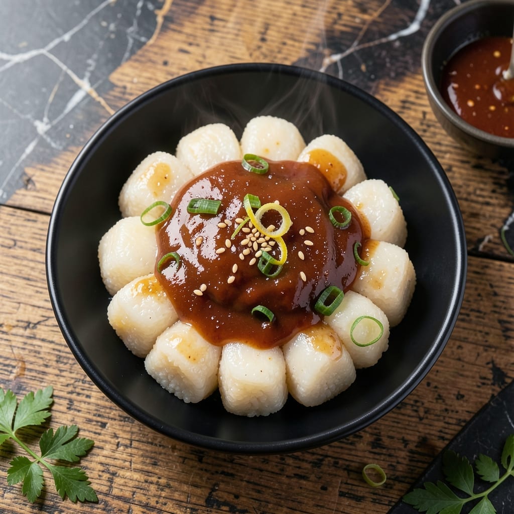 Korean Rice Cake Recipe From Scratch: Chewy Pillows With Sweet-Spicy Glaze
