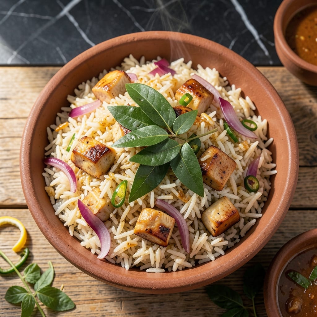 Chicken Fried Rice Recipe Kerala Style: Coconut-Infused Spice and Wok Charred Aroma