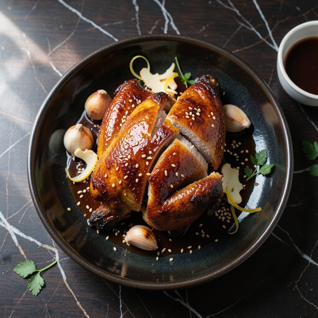 Chinese Roast Chicken Recipe: Five-Spice Aromatic Crispy Skin Chinese Roast Chicken Recipe: Five-Spice Aromatic Crispy Skin