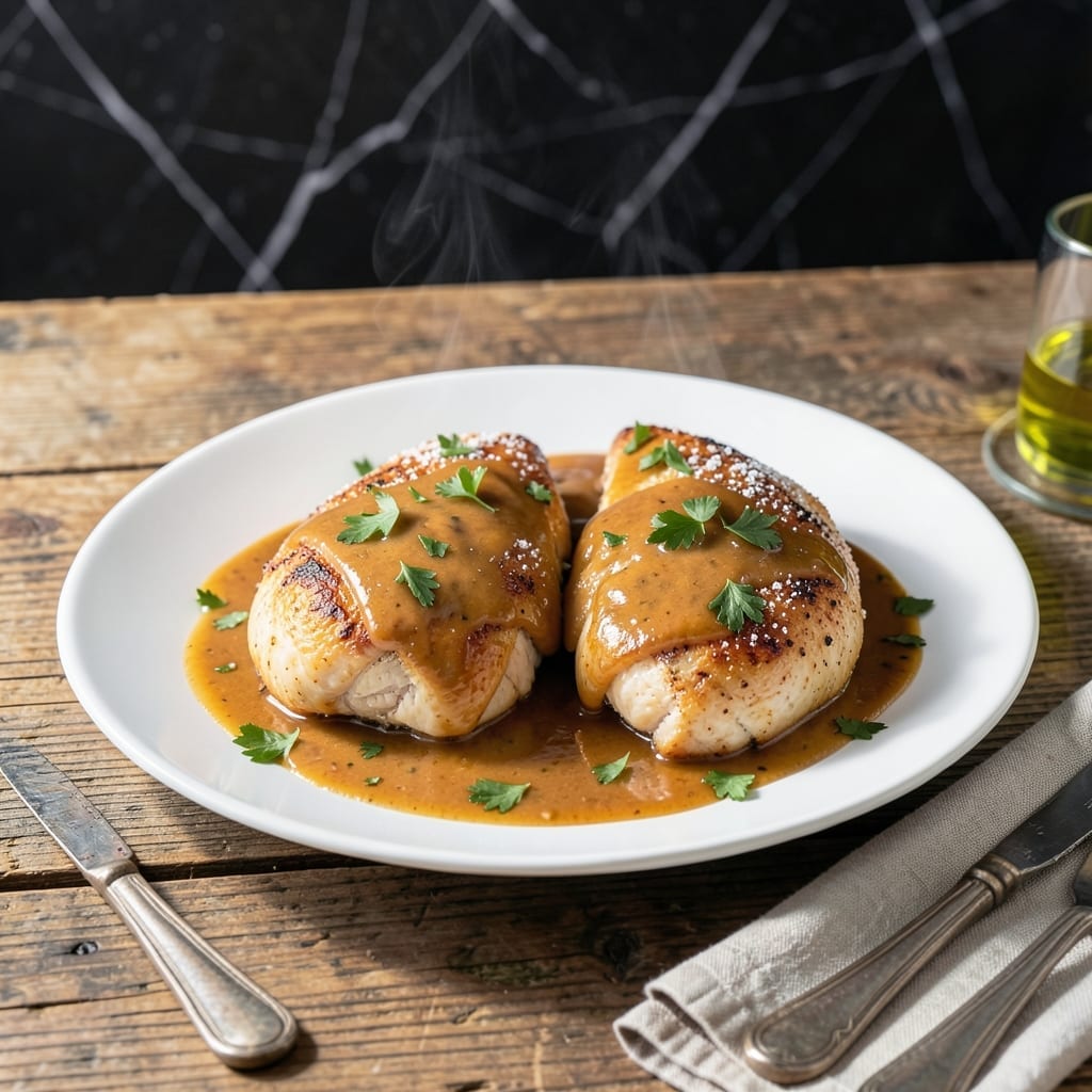 Chicken Angelo Recipe: Creamy Parmesan Chicken in a Garlic Butter Sauce Chicken Angelo Recipe: Creamy Parmesan Chicken in a Garlic Butter Sauce