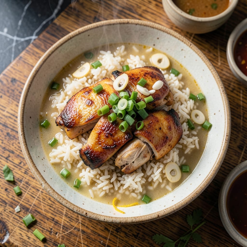 Long Life Chicken and Rice Soup Recipe: Immune-Boosting Asian Comfort