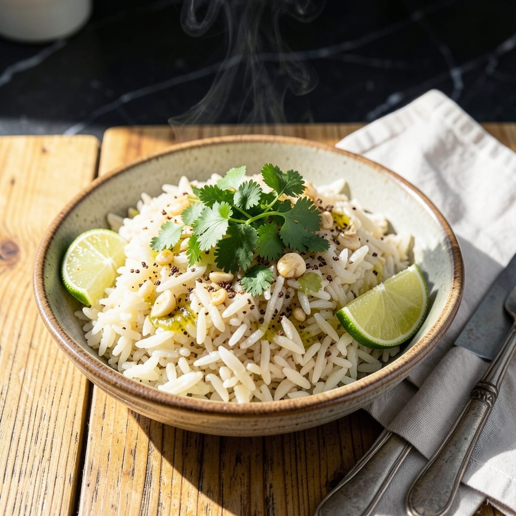 Garlic Cilantro Lime Rice Recipe: Bright Aromatic Trio in Every Bite