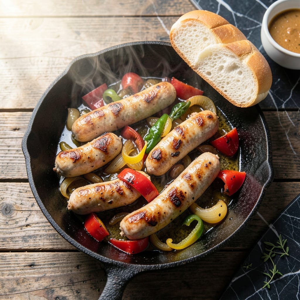 Chicken Brat Recipe: Grilled Beer-Infused Flavor
