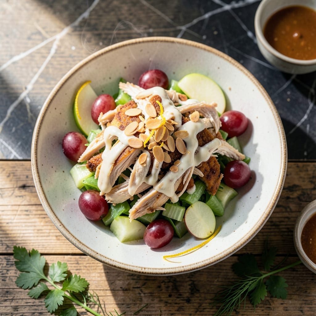 Fruited Chicken Salad Recipe: Sweet and Savory Crunch in Every Bite Fruited Chicken Salad Recipe: Sweet and Savory Crunch in Every Bite