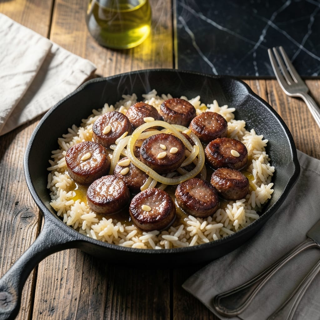 Hot Links and Rice Recipe: Smoky Sausage Over Fluffy Grains Hot Links and Rice Recipe: Smoky Sausage Over Fluffy Grains