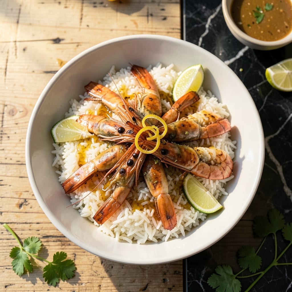 Rice and Shrimp Salad Recipe: Coastal Freshness With Zesty Citrus Rice and Shrimp Salad Recipe: Coastal Freshness With Zesty Citrus