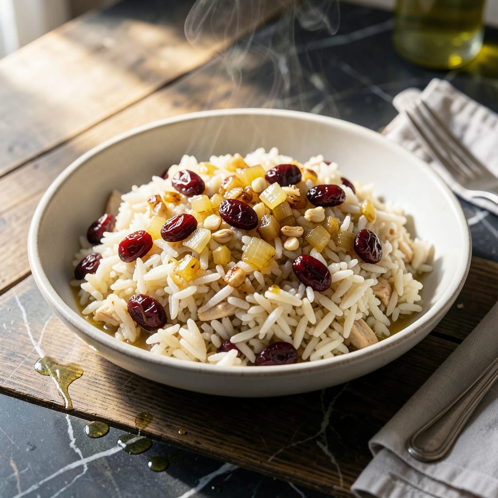 Holiday Rice Recipe: Festive Aroma in Every Fluffy Grain Holiday Rice Recipe: Festive Aroma in Every Fluffy Grain