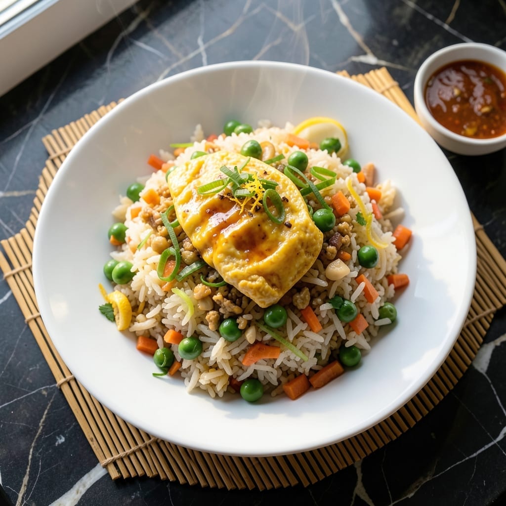 Hong Kong Style Fried Rice Recipe: Egg-Rich Wok-Fried Tradition