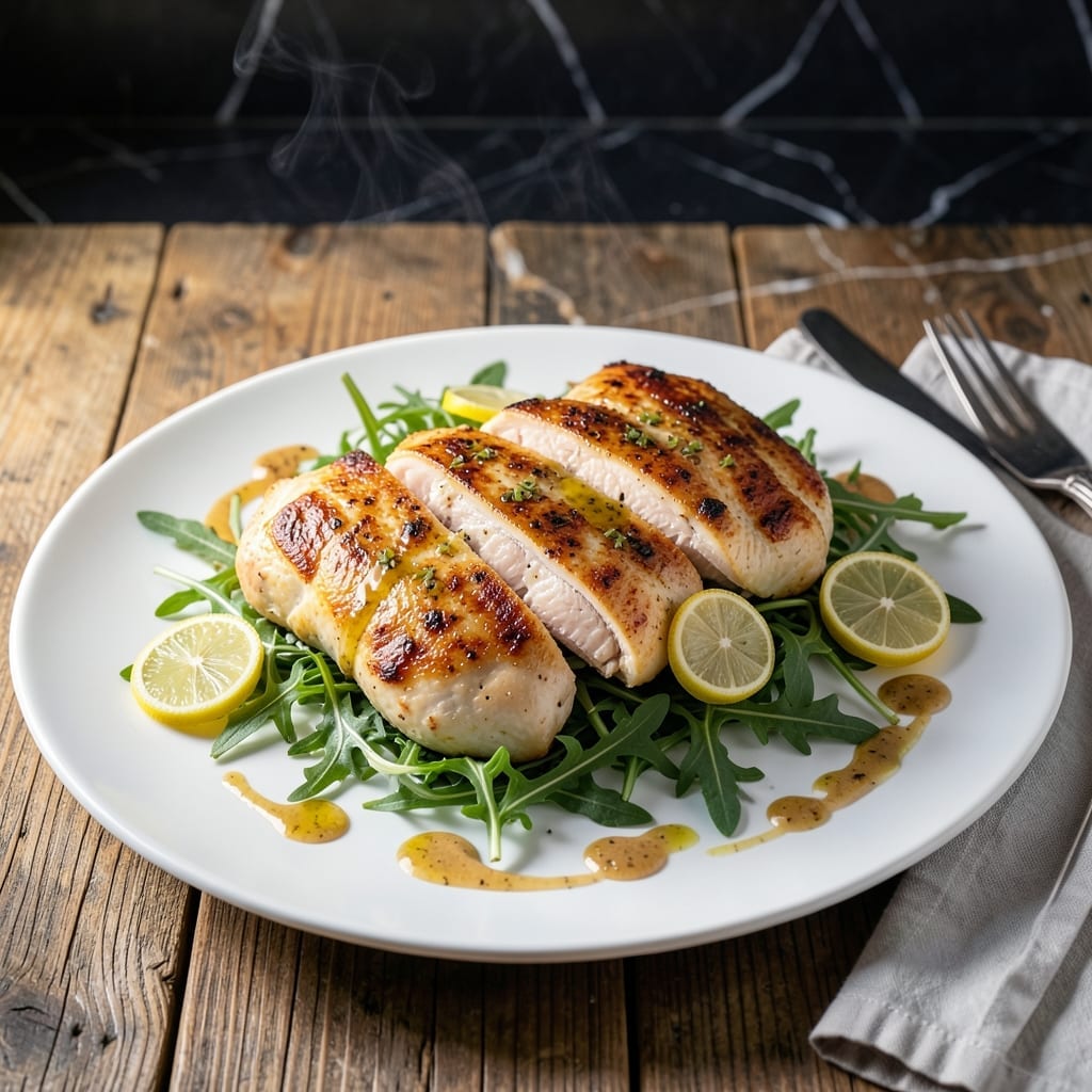 Chicken and Arugula Recipe: Peppery Greens Meet Juicy Protein