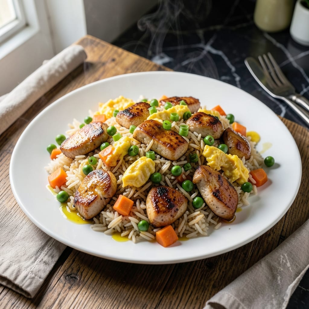 Chicken Fried Rice Stir Fry Recipe: Weeknight Wok Magic with Tender Bites