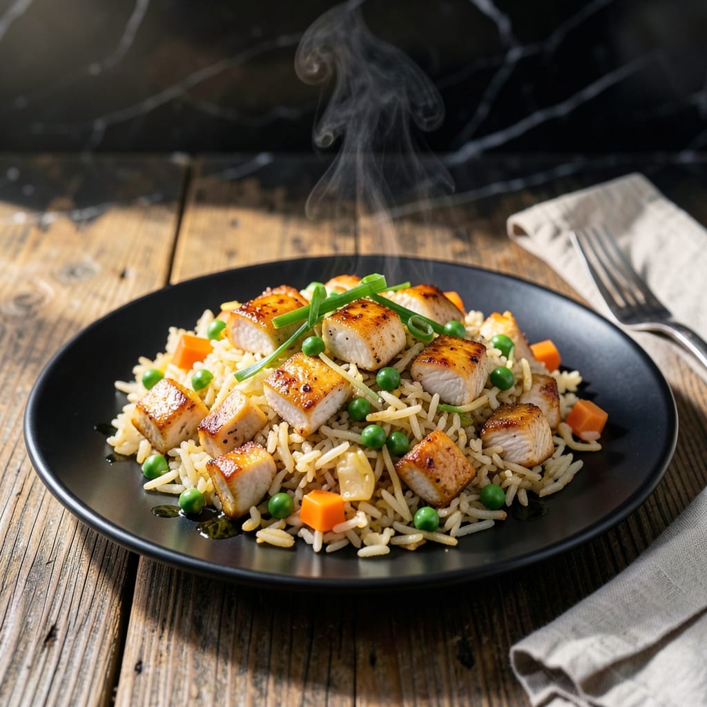 Delicious Chicken Fried Rice Recipe: Wok-Seared Veggie Medley