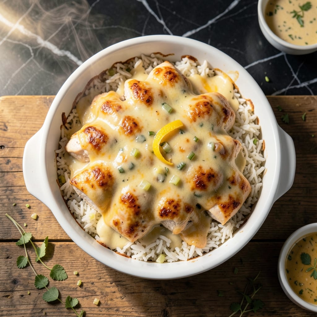 All Recipe Chicken and Rice Casserole: Creamy One-Dish Family Feast