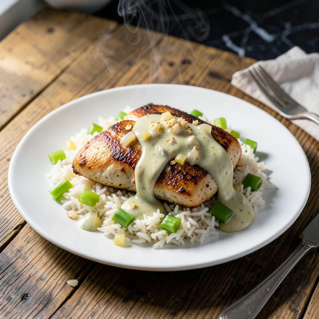 Cream of Celery Chicken and Rice Recipe: Velvety Soup With Tender Chicken