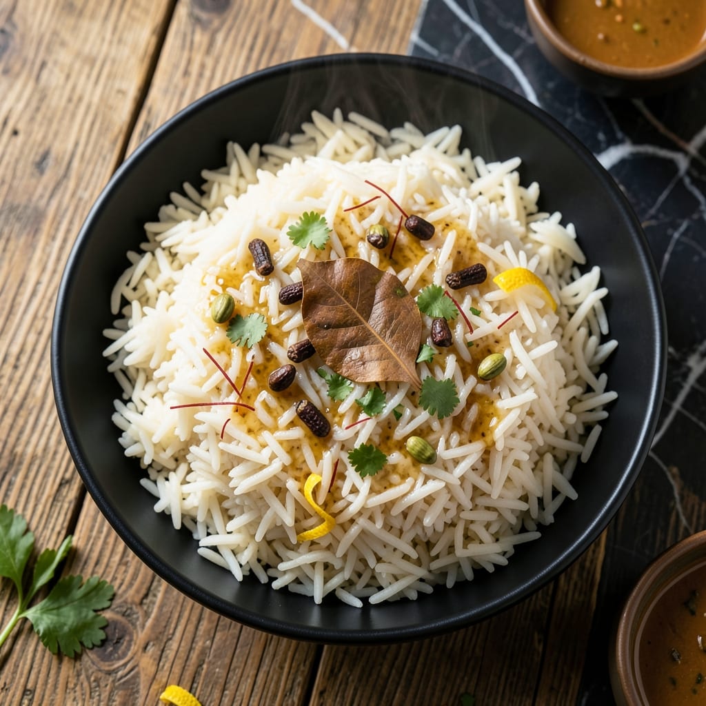 Basmati Rice Recipe for Butter Chicken: Fragrant Long Grain Base for Spiced Curry