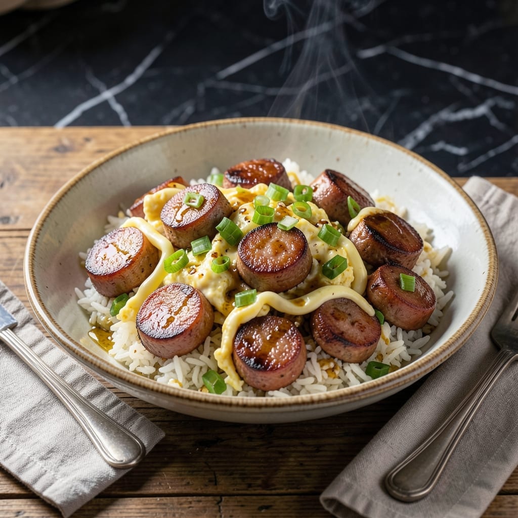 Sausage and Egg Fried Rice Recipe: Morning Savory in Every Bite Sausage and Egg Fried Rice Recipe: Morning Savory in Every Bite