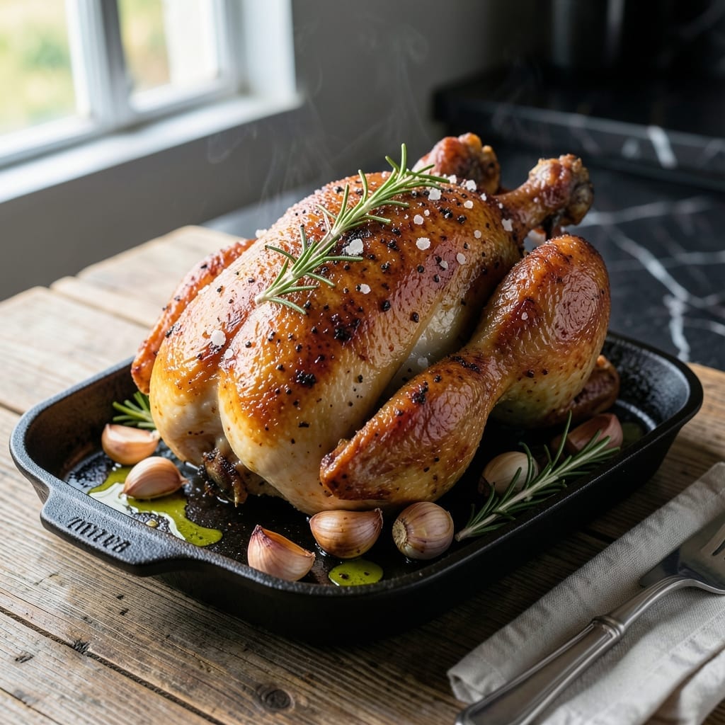 Best Roast Chicken Recipe Ever: Butter-Basted Juicy Meat Best Roast Chicken Recipe Ever: Butter-Basted Juicy Meat
