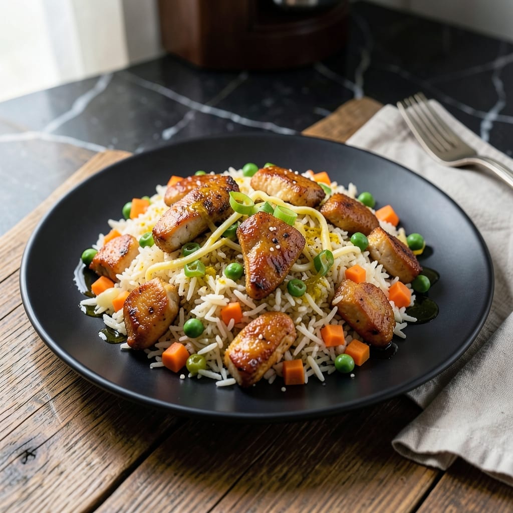 Chicken Fried Rice Recipe in Malayalam: Authentic Wok-Charred Flavor