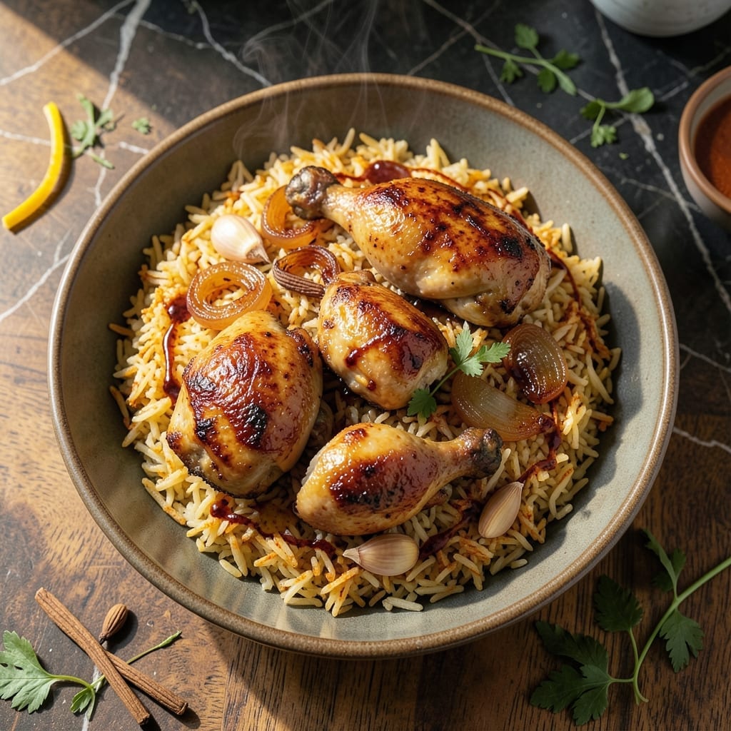 Persian Chicken and Rice Recipe: Saffron-Infused Fragrant Feast