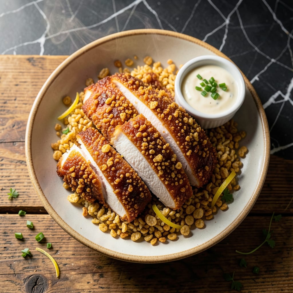 Rice Krispie Chicken Breast Recipe: Crunchy Coating With Juicy Bites