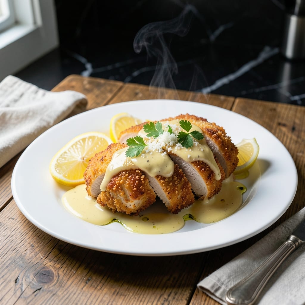 Chicken Frances Recipe: Egg-Battered Parmesan Crispness Chicken Frances Recipe: Egg-Battered Parmesan Crispness