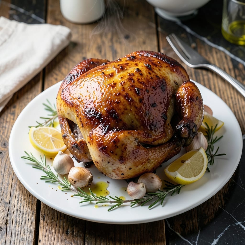 French Roast Chicken Recipe: Herb-Infused Golden Crust