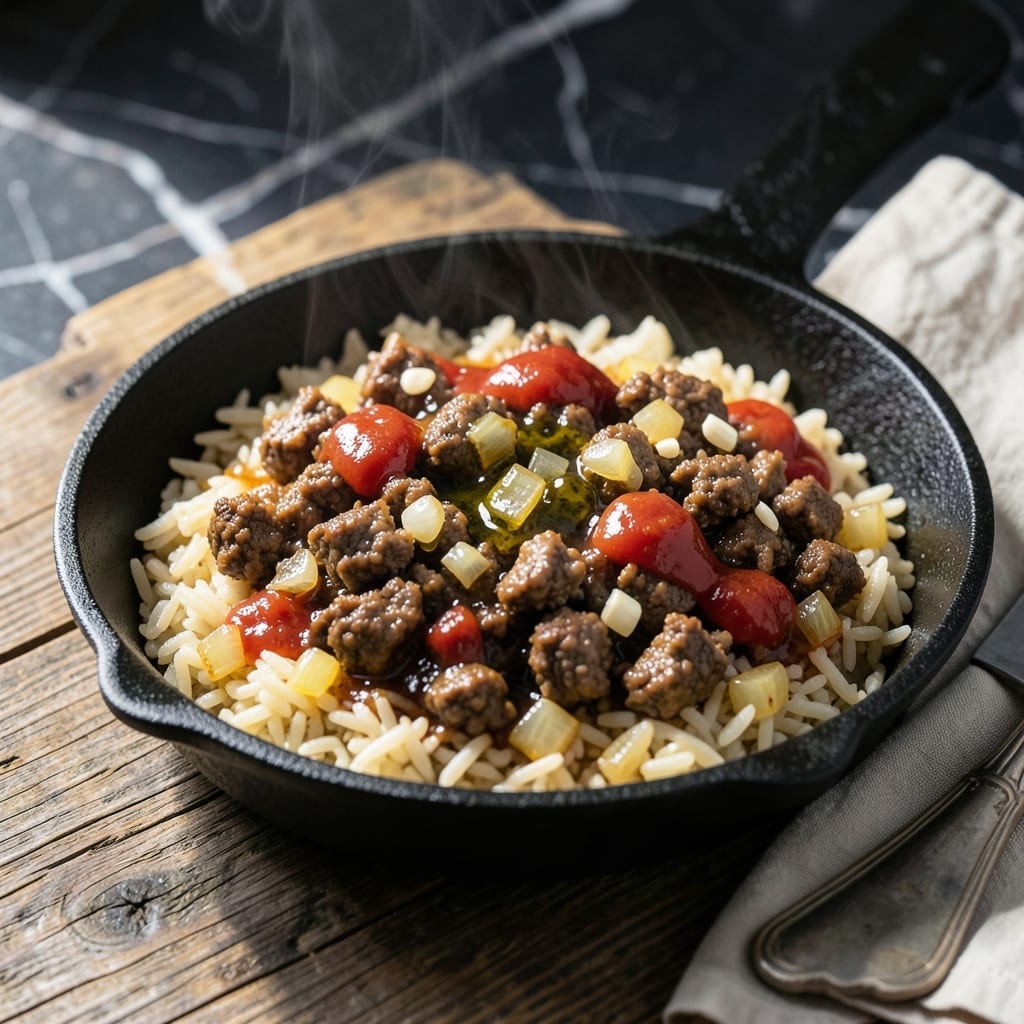 Jailhouse Rice Recipe: Rustic One-Pot Meal with Bold Spices Jailhouse Rice Recipe: Rustic One-Pot Meal with Bold Spices