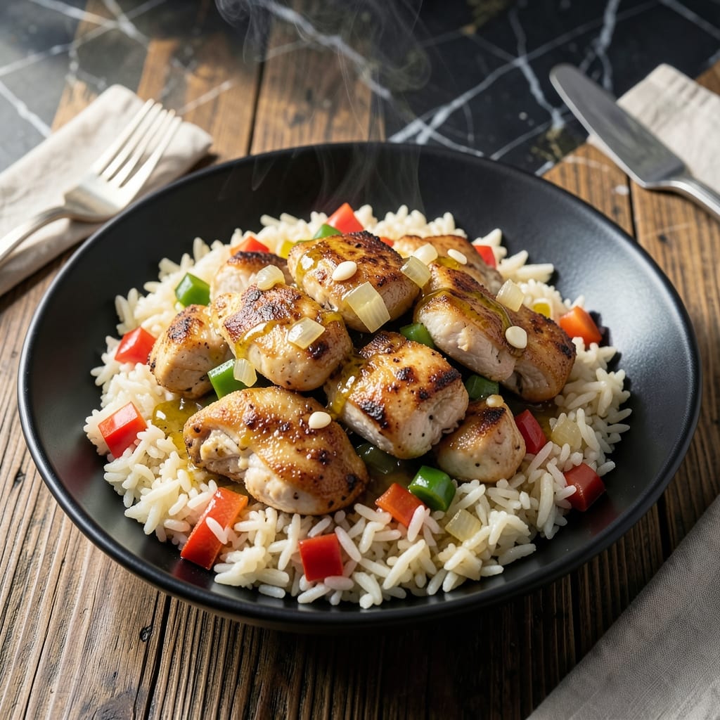 Chicken and Rice Mixed Together Recipe: One-Pot Savory Harmony Chicken and Rice Mixed Together Recipe: One-Pot Savory Harmony